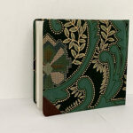 ספר אורחים ירוק מוזהב